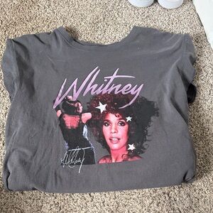 Gray Whitney Graphic T-Shirt